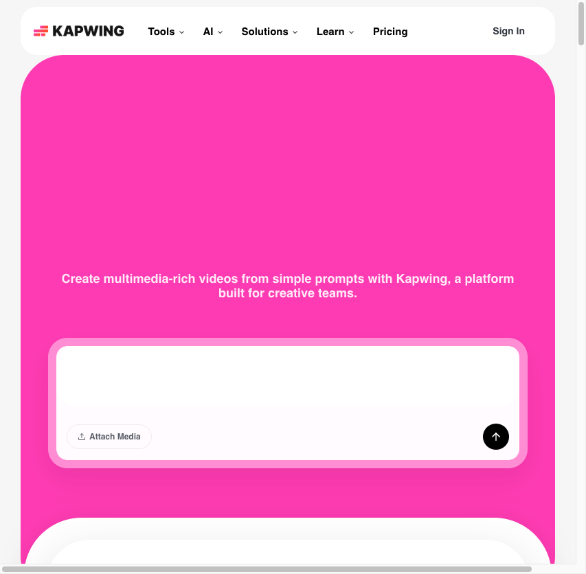 Kapwing — AI 驱动的在线视频编辑平台