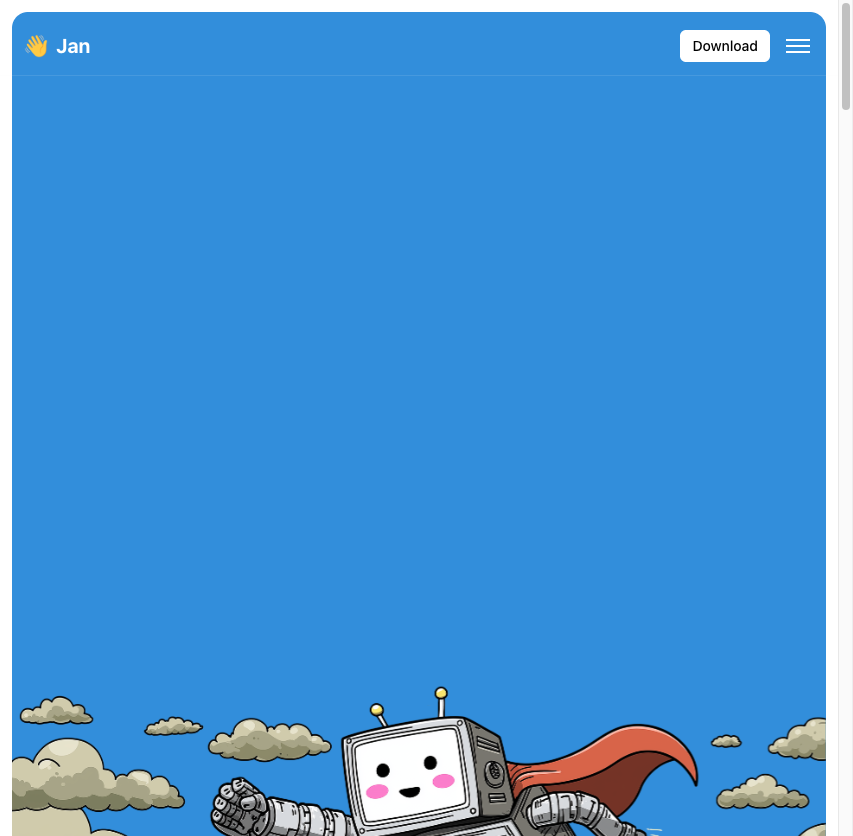 Jan — 开源离线 AI 大模型运行客户端