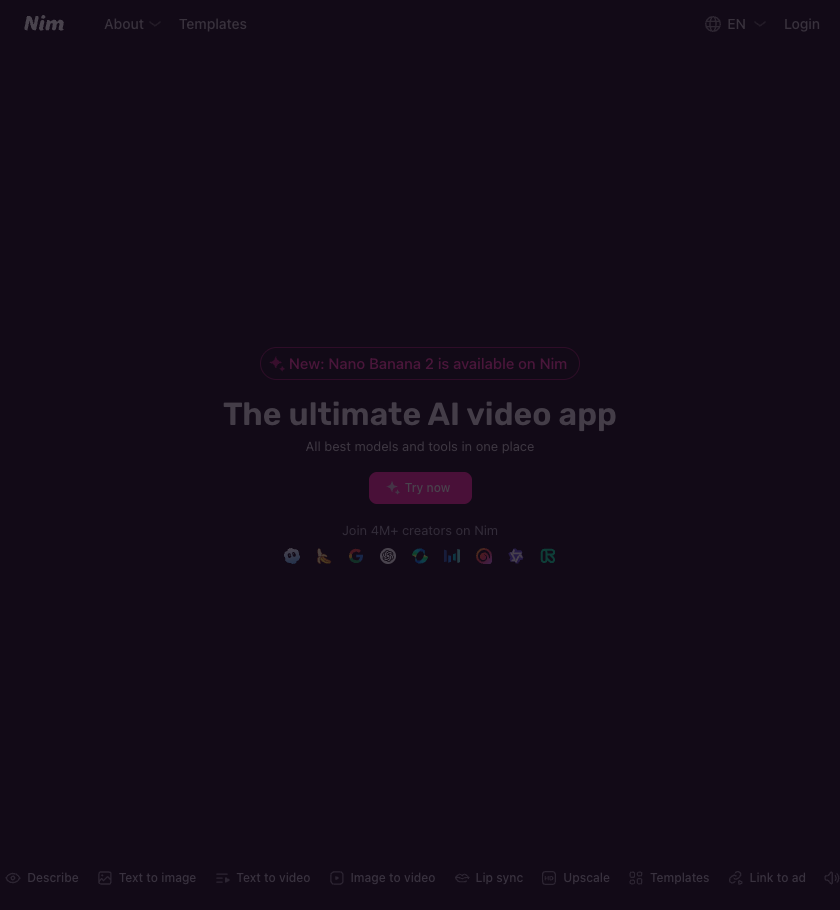 Nim Video — AI 短视频智能创作与批量制作工具