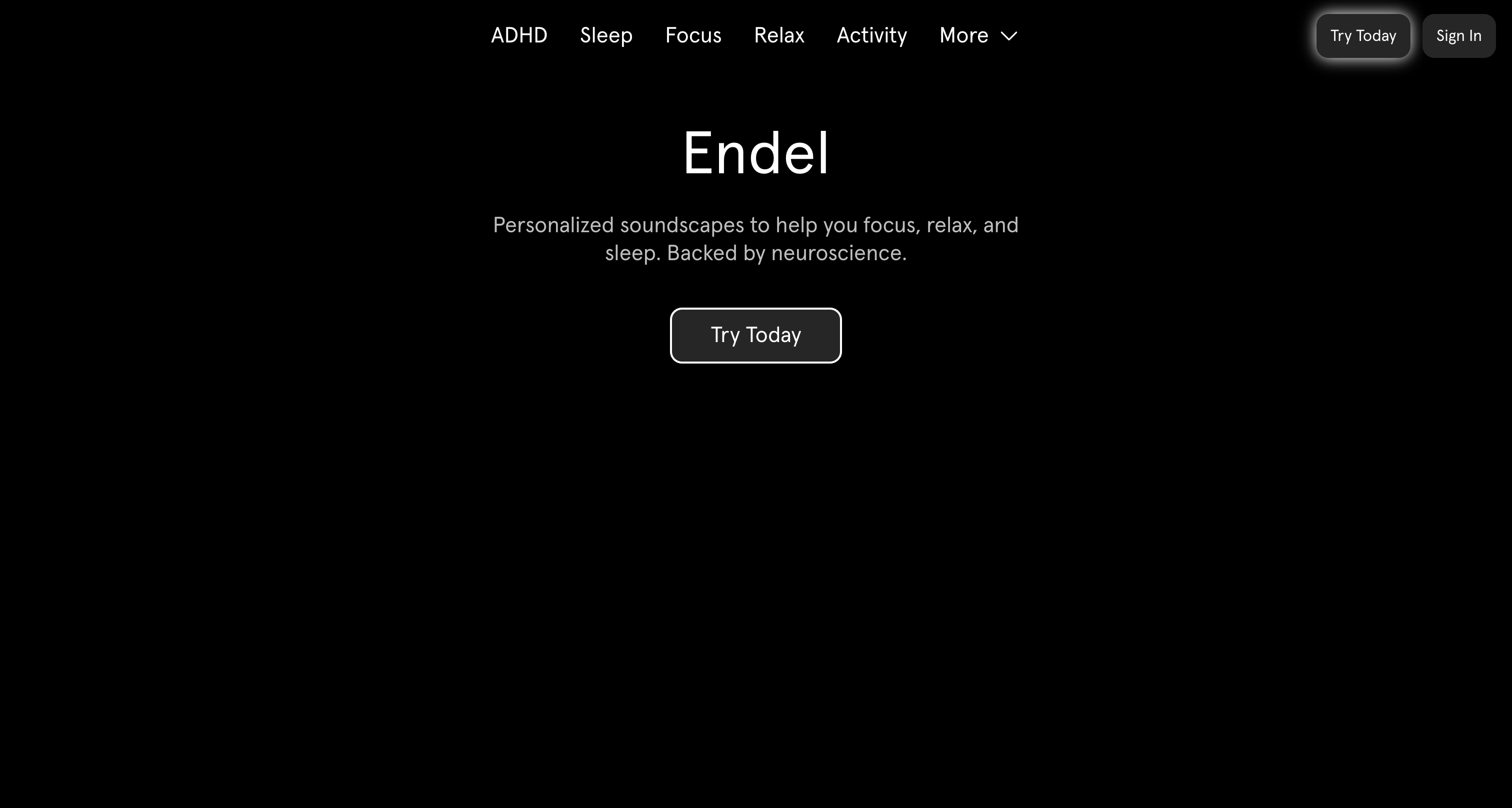 Endel — AI 个性化声音环境生成器