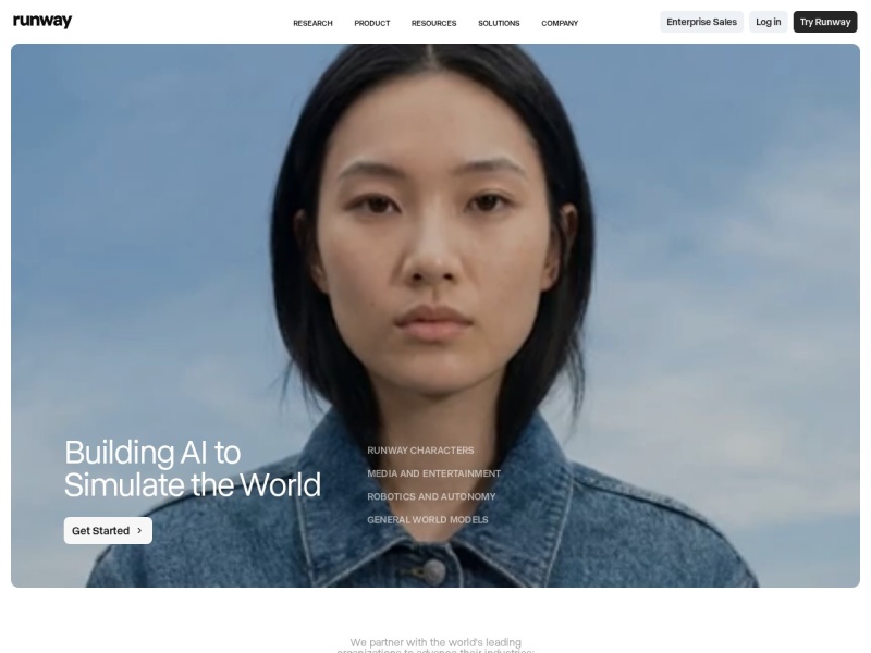 Runway – 全球领先的 AI 视频生成与世界模拟平台