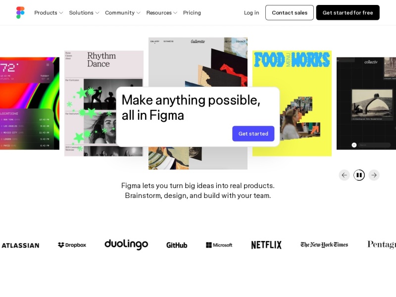 Figma AI – 集成 AI 的 UI/UX 设计协作工具