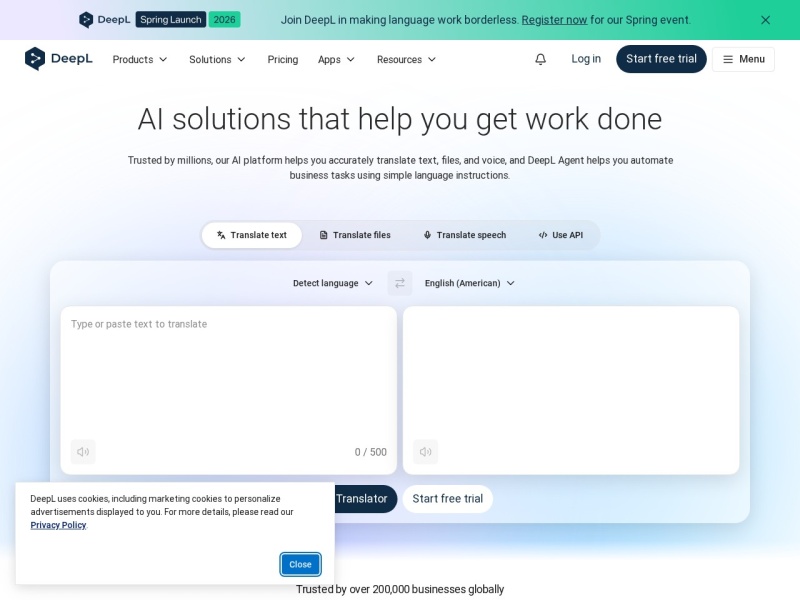 DeepL — 企业级AI翻译与语言服务平台