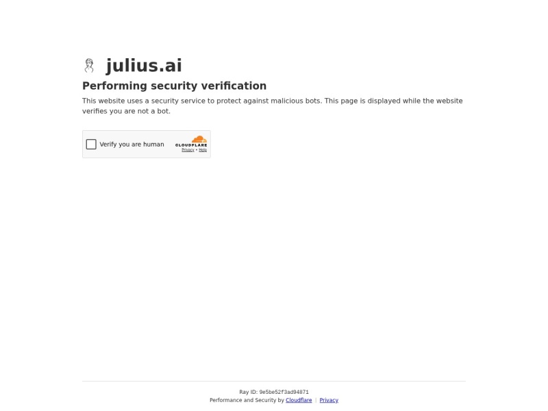 Julius AI — 你的AI数据分析师