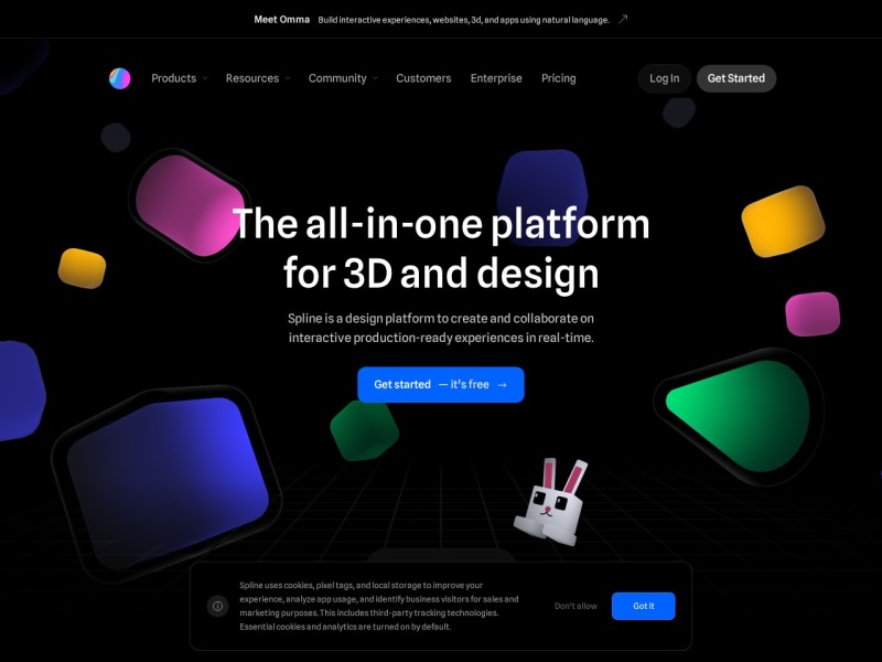 Spline AI – 集成 AI 的在线 3D 设计工具