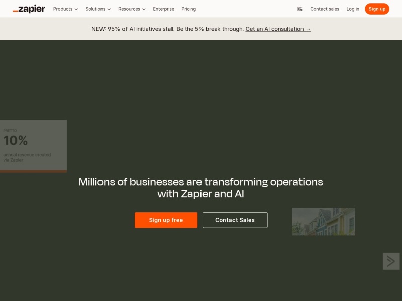Zapier AI — 一站式AI编排自动化平台