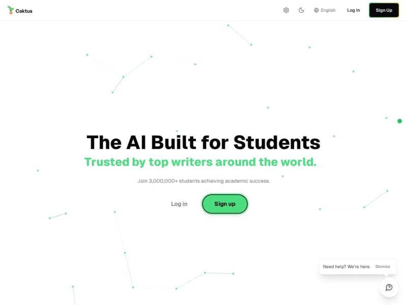Caktus AI — AI 教育领域的专业 AI 工具