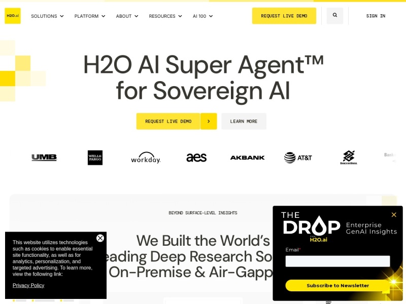 H2O.ai — AI 数据领域的专业 AI 工具
