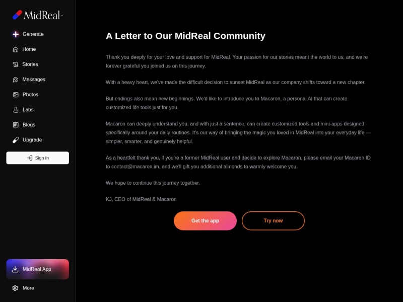 MidReal — AI写作工具领域的专业 AI 工具