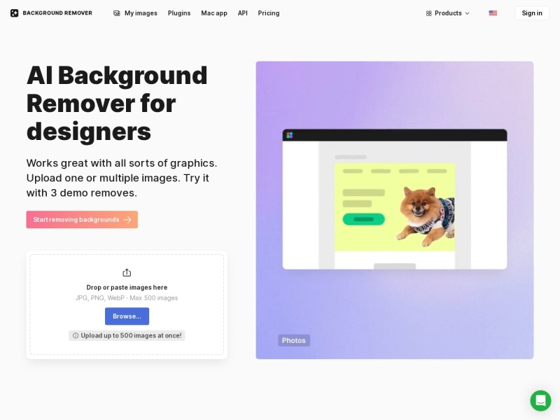 Icons8 Background Remover – 在线AI一键去背景
