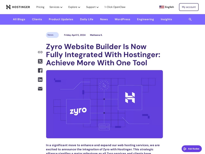 Zyro AI Image Upscaler – AI图像工具