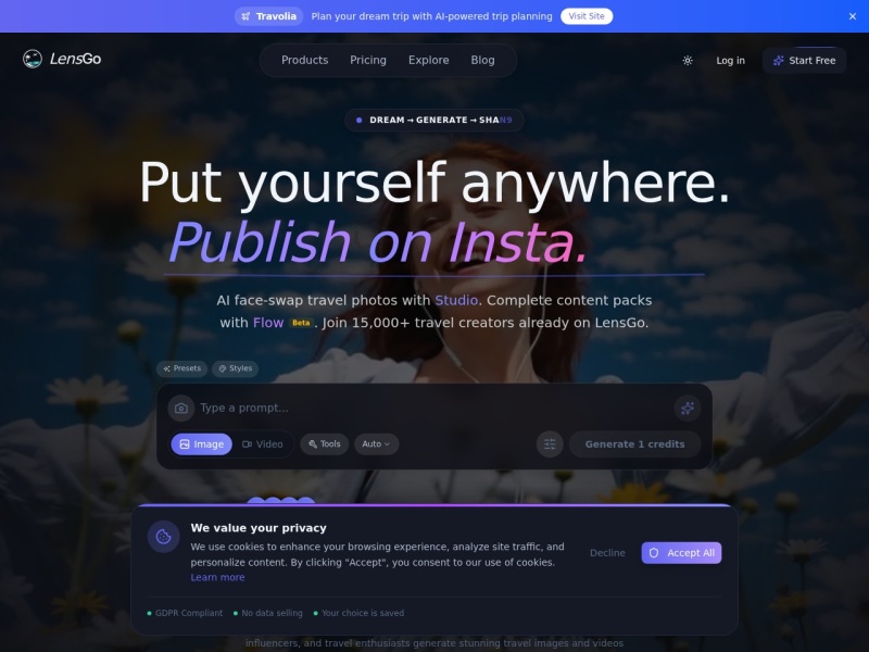 LensGo – AI视频工具