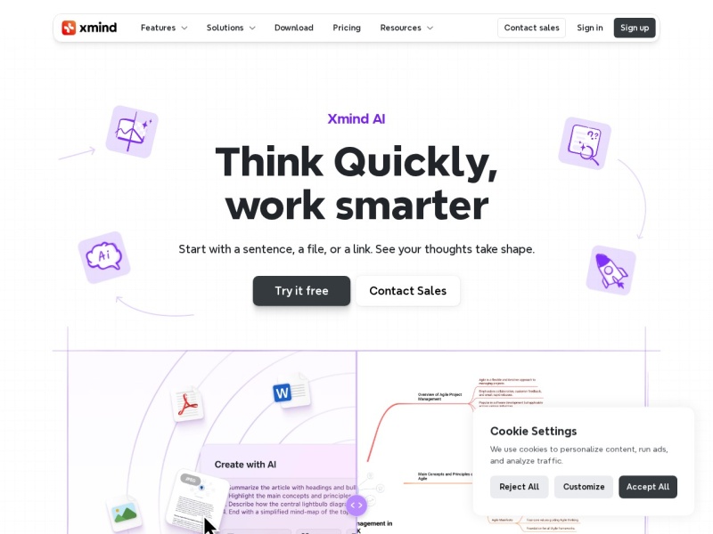 Xmind AI – AI办公工具