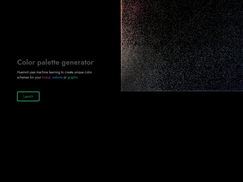 Huemint – AI设计工具