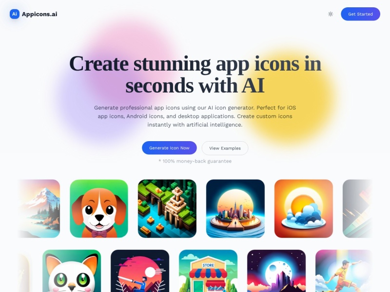 Appicons AI – AI设计工具
