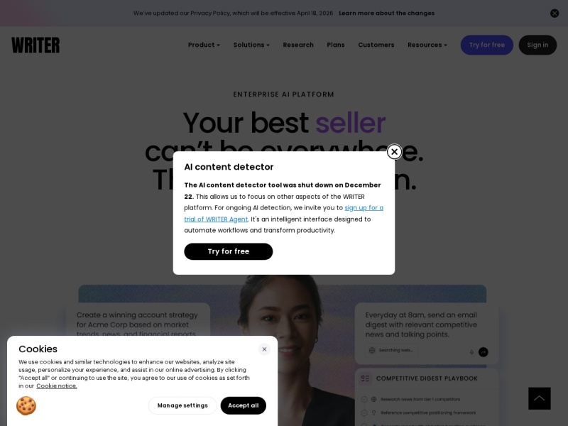 AI Content Detector – AI内容检测